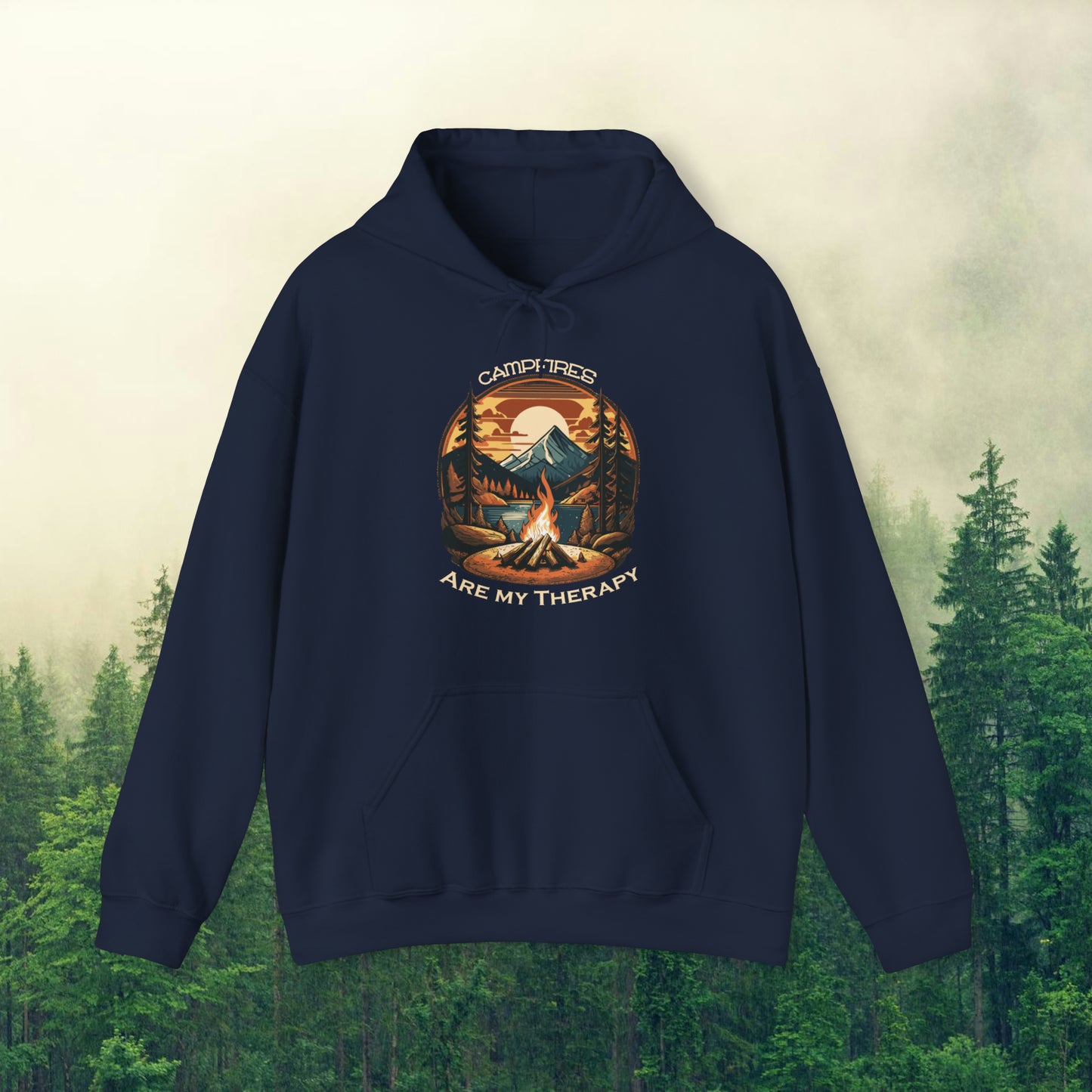 Campfire Therapy - Sasquatchin' Adventure Hoodie