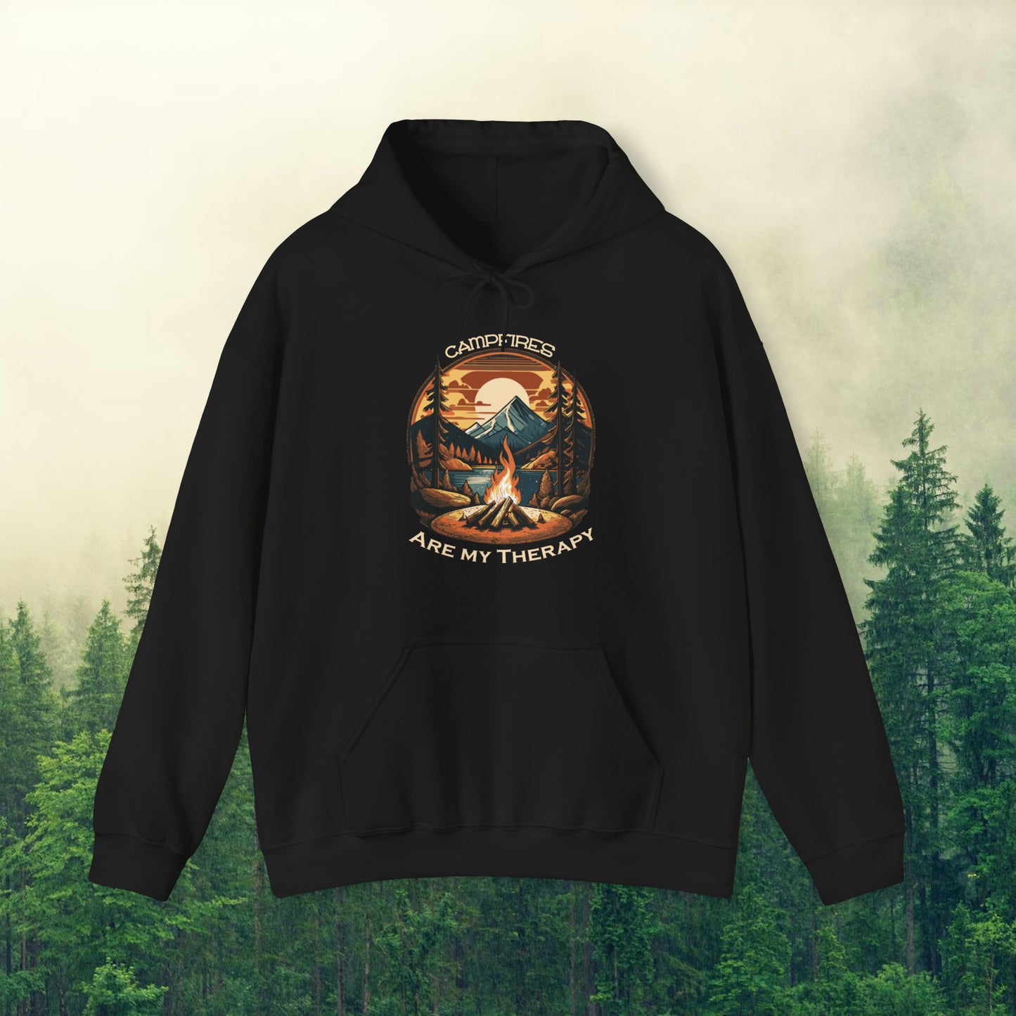 Campfire Therapy - Sasquatchin' Adventure Hoodie