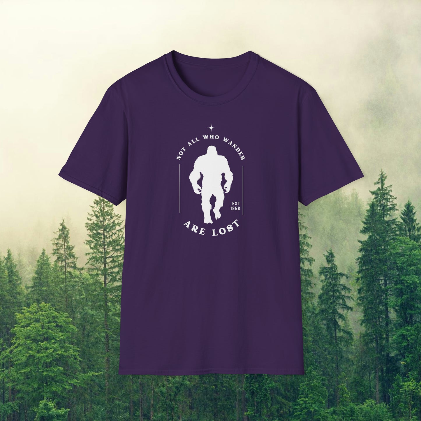 Bigfoot Wanderlust: Sasquatchin' Adventure Tee