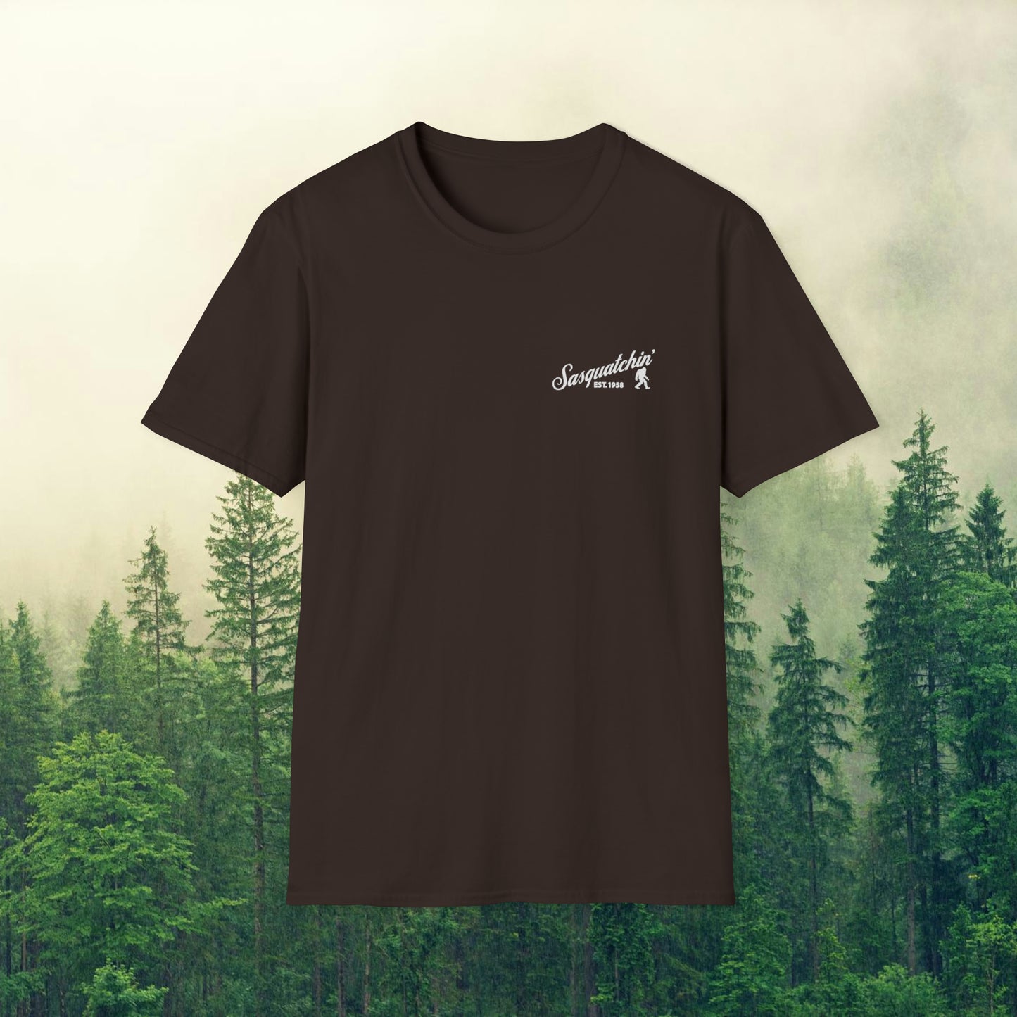 Sasquatchin' Est. 1958 Pocket Logo - Sasquatchin' Adventure Tee