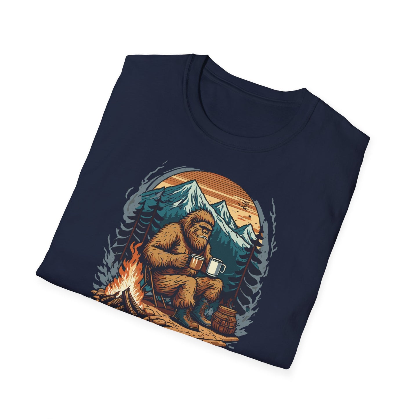 Bigfoot's Morning Brew: Sasquatchin' Adventure Tee