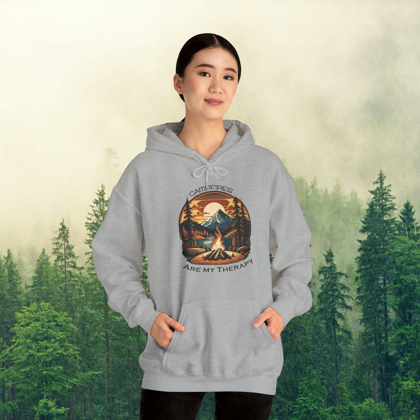 Campfire Therapy - Sasquatchin' Adventure Hoodie