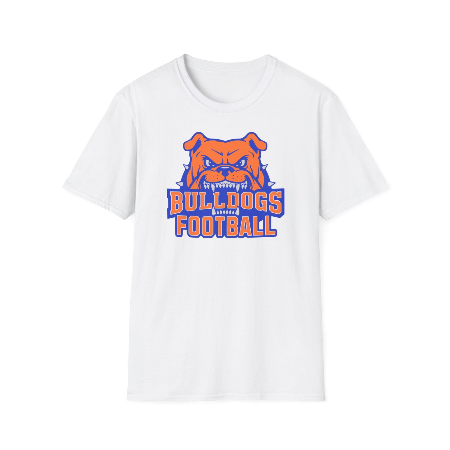 Bulldogs Football T‑Shirt — Fierce Mascot Game Day Tee