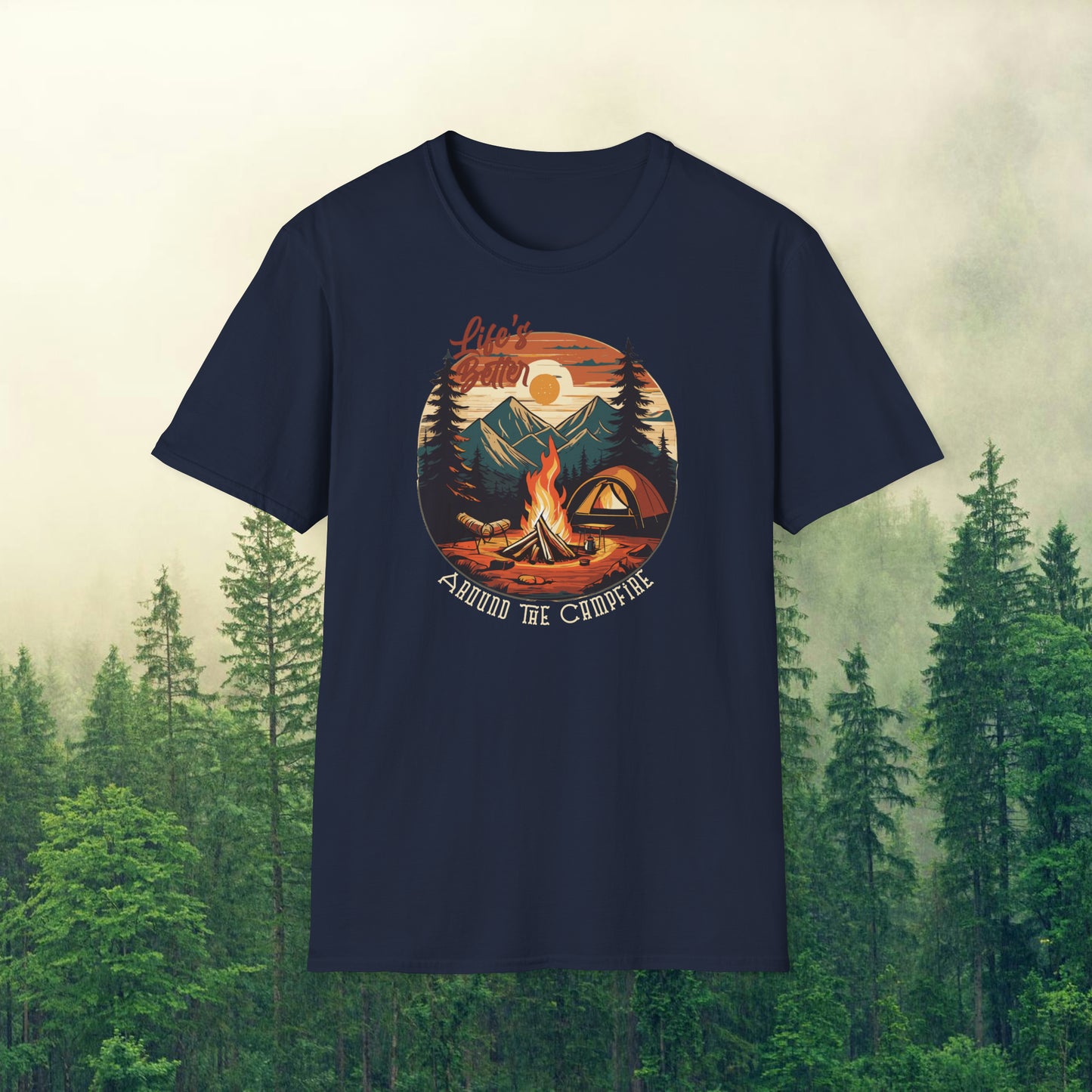 Campfire Life - Sasquatchin' Adventure Tee