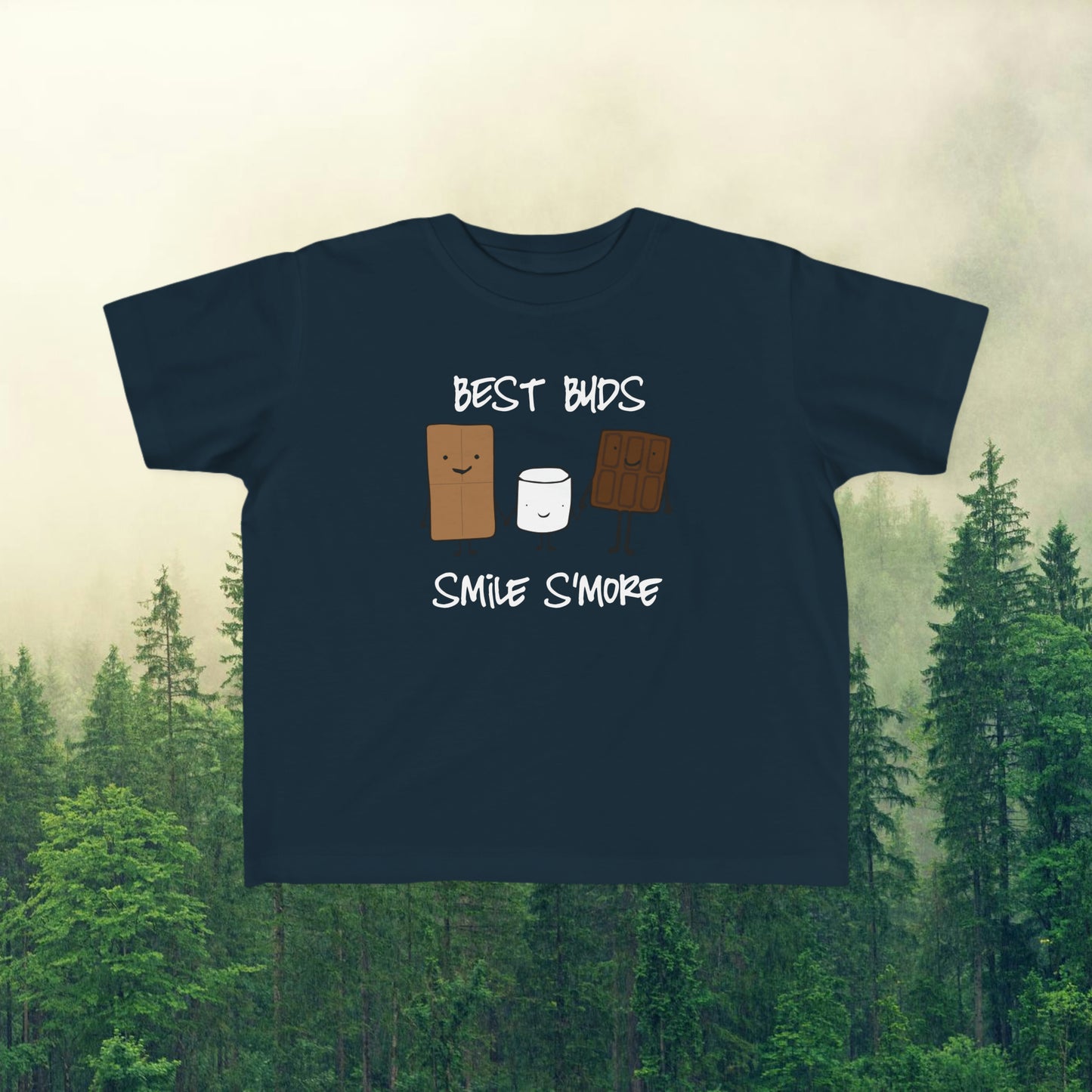 Best Buds Smile S'more: Campfire Life Toddler Tee