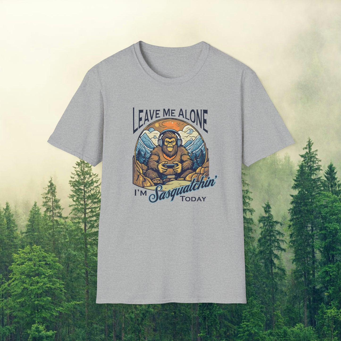 Bigfoot Gamer Vibes - Sasquatchin' Adventure Tee