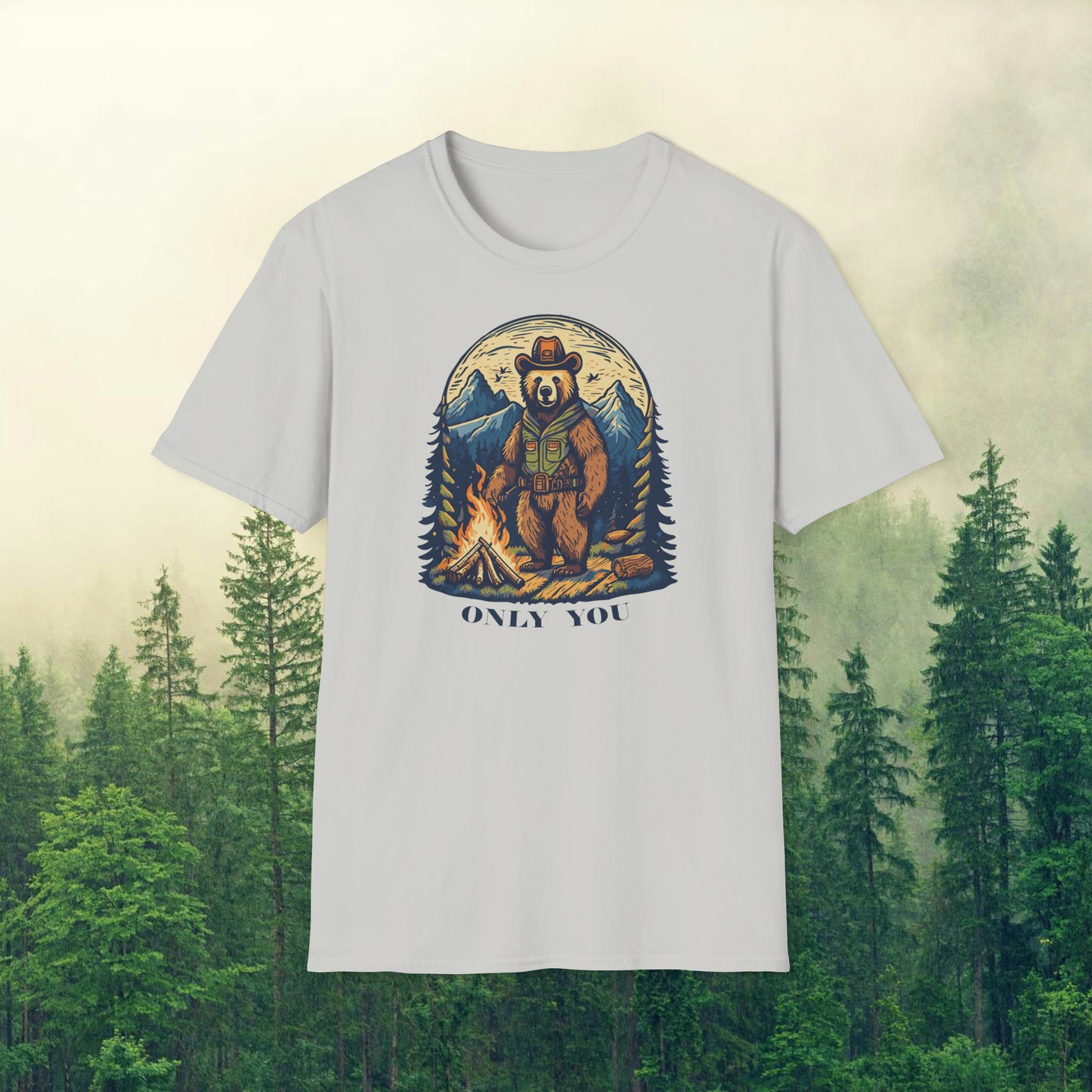 Smokey's Fire Safety - Sasquatchin' Adventure Tee