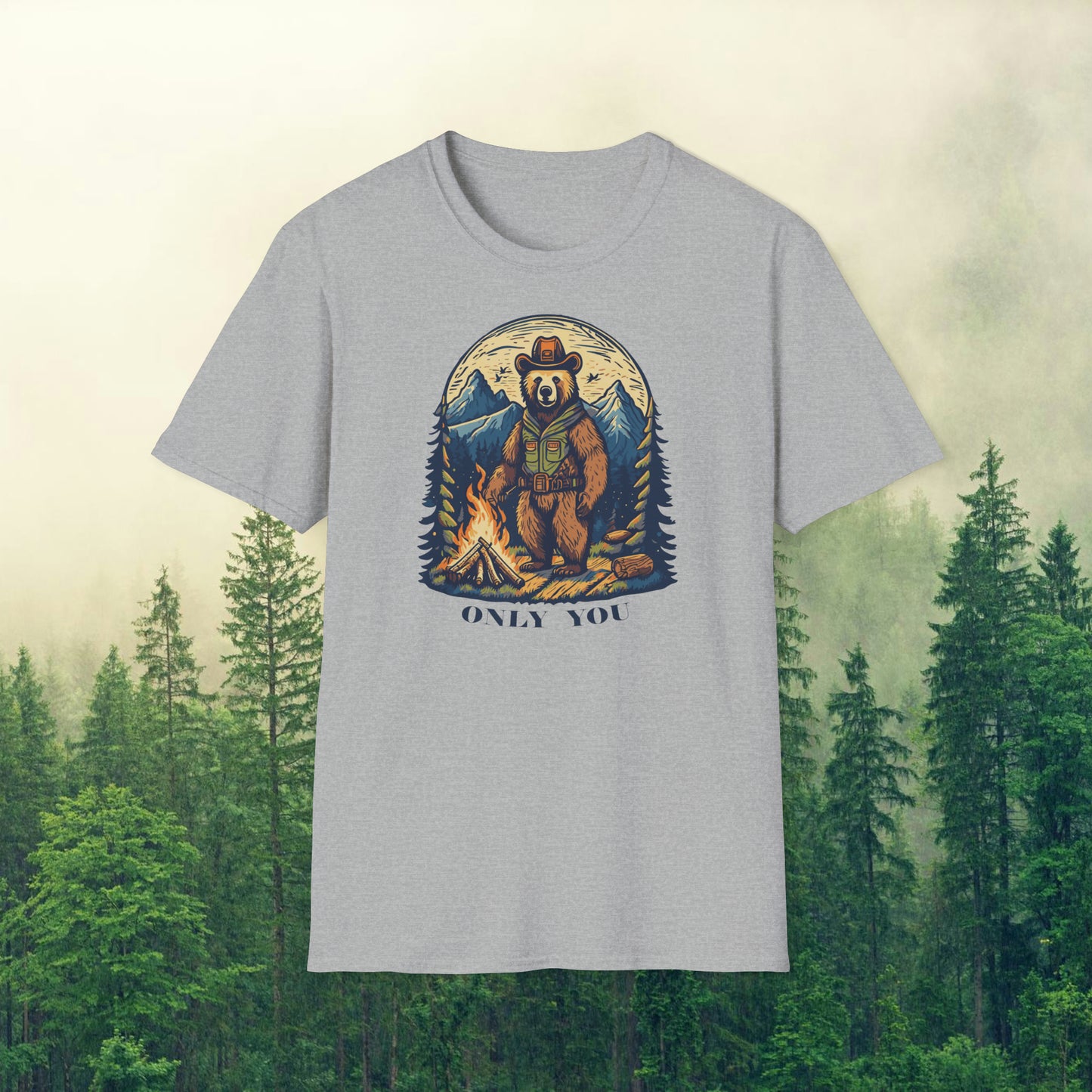 Smokey's Fire Safety - Sasquatchin' Adventure Tee