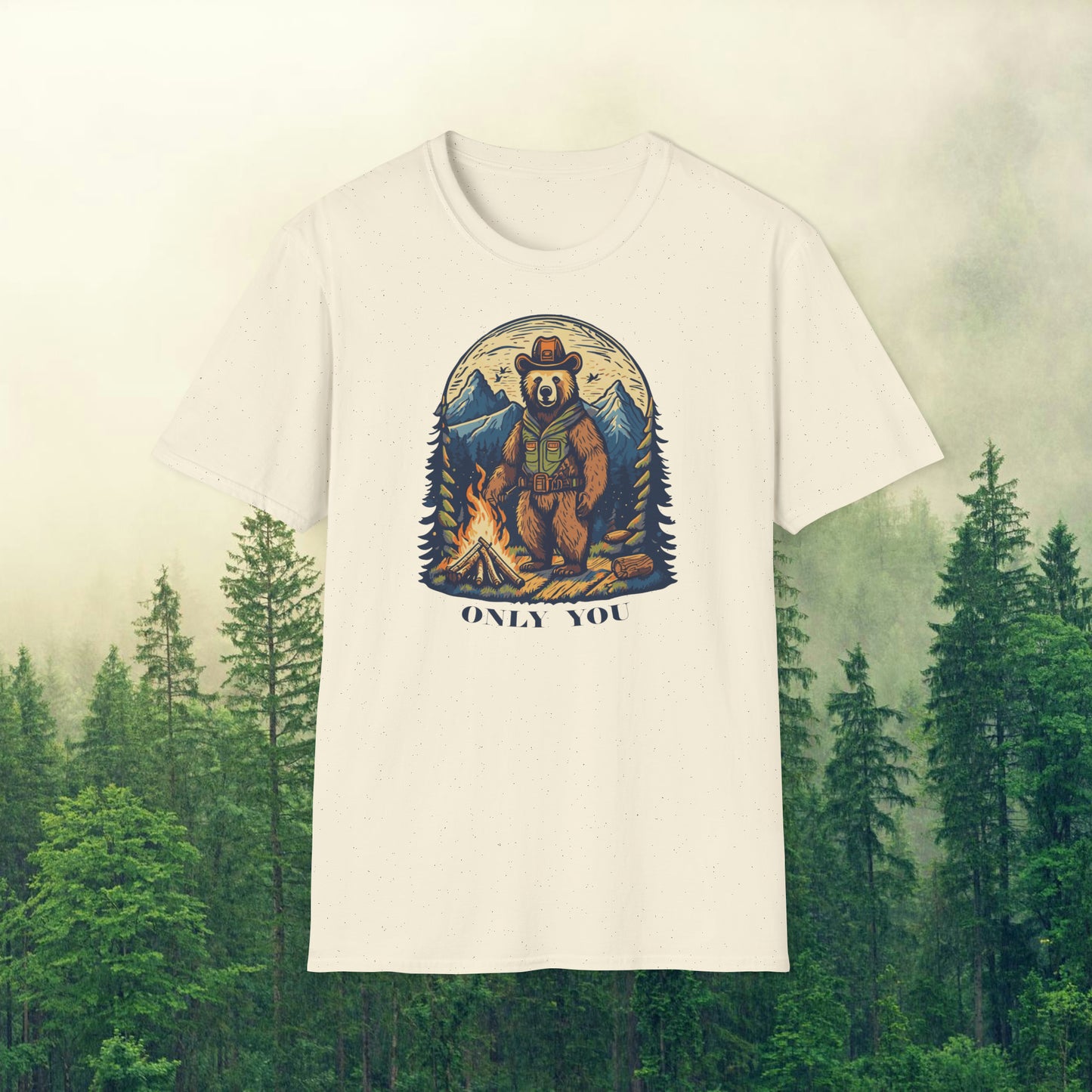 Smokey's Fire Safety - Sasquatchin' Adventure Tee