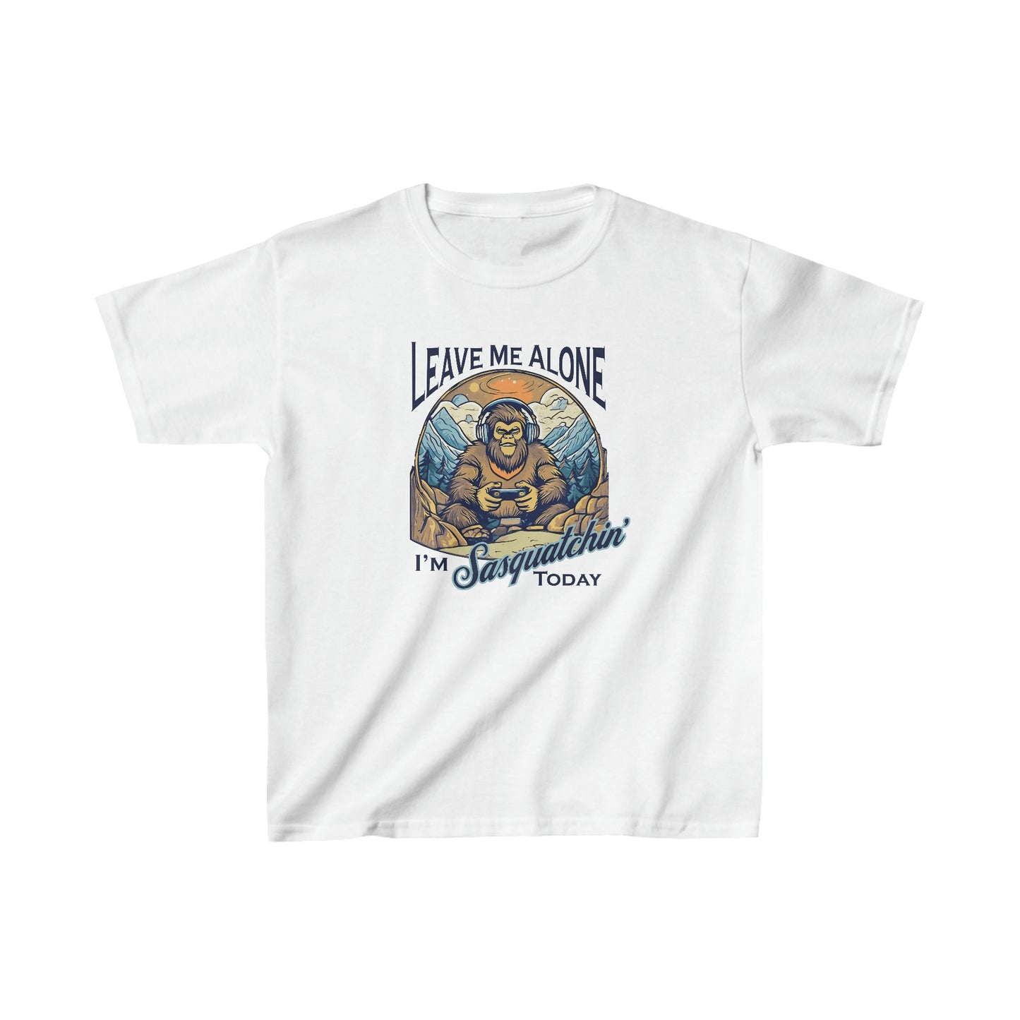 Bigfoot Gamer Vibes: Sasquatchin' Adventure Youth Tee