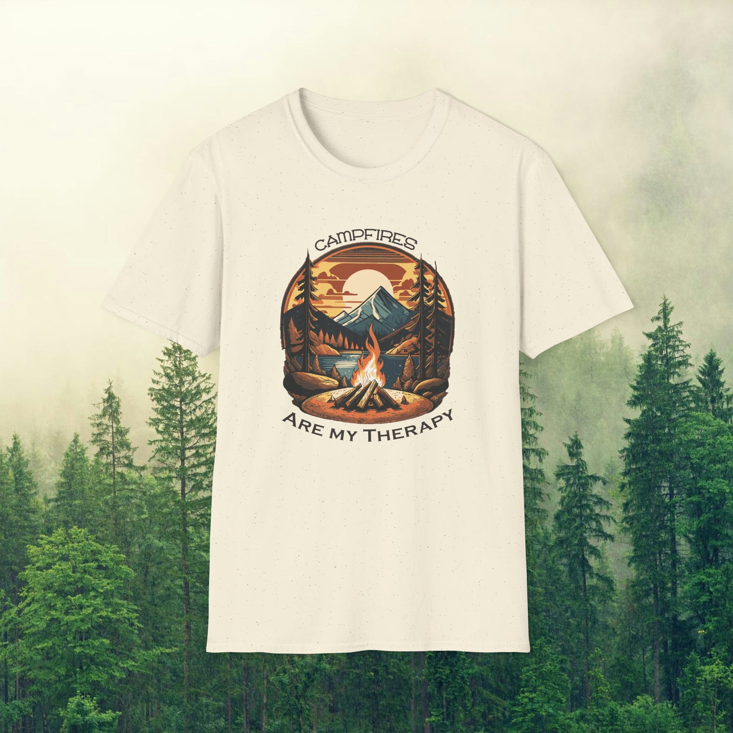 Campfire Therapy - Sasquatchin' Adventure Tee