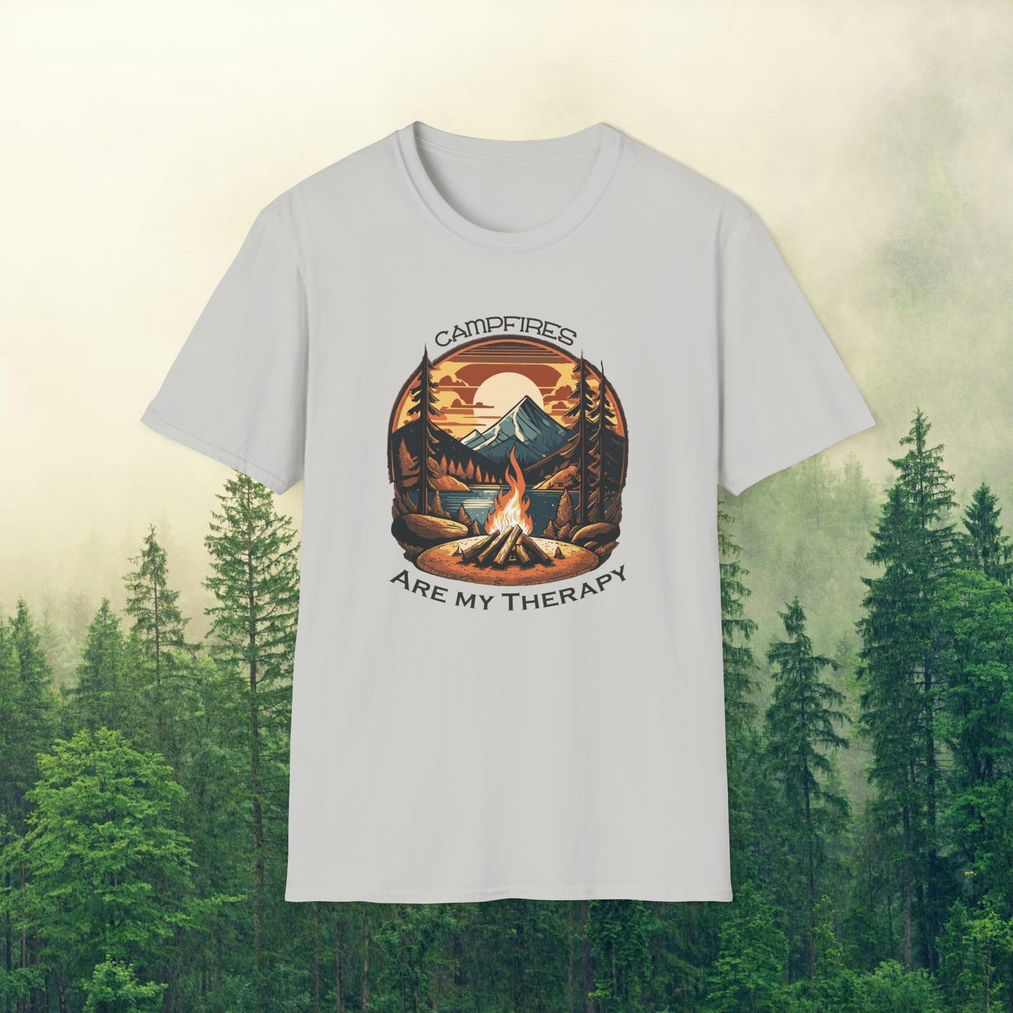 Campfire Therapy - Sasquatchin' Adventure Tee