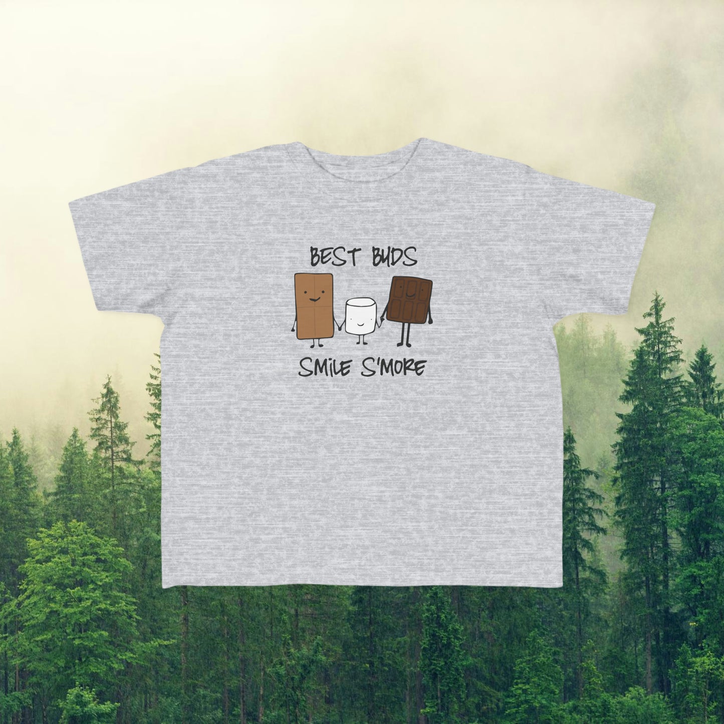 Best Buds Smile S'more: Campfire Life Toddler Tee