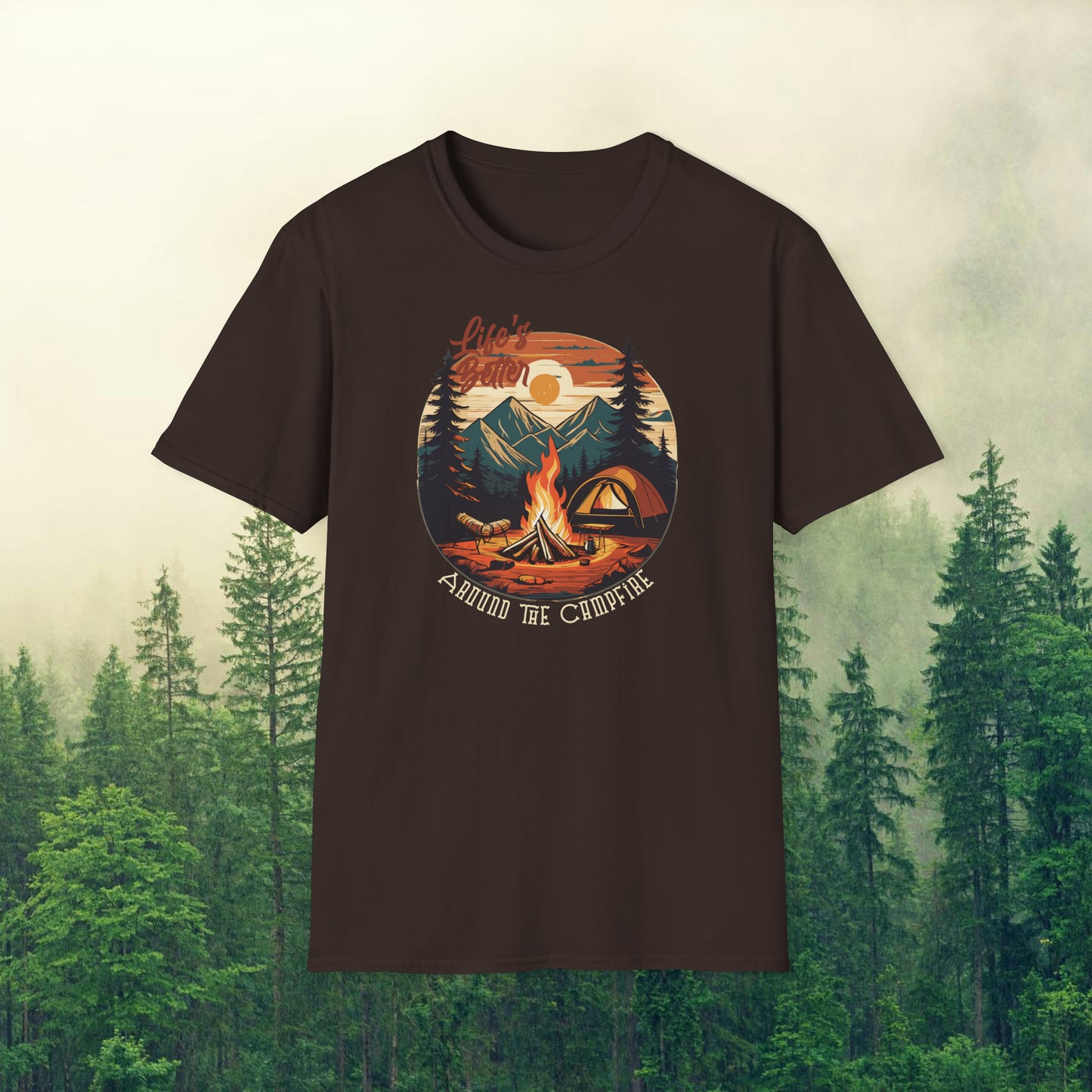 Campfire Life - Sasquatchin' Adventure Tee