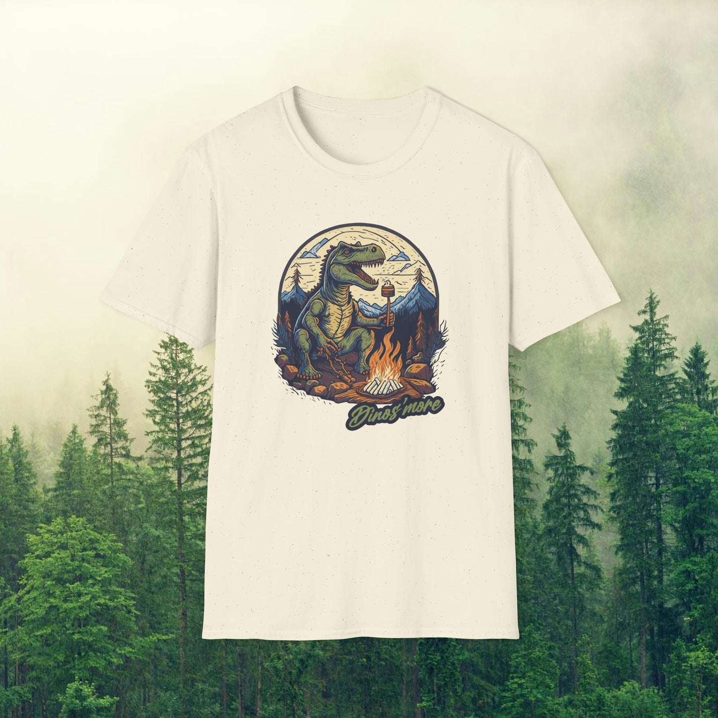 Jurassic Campfire - Sasquatchin' Adventure Tee