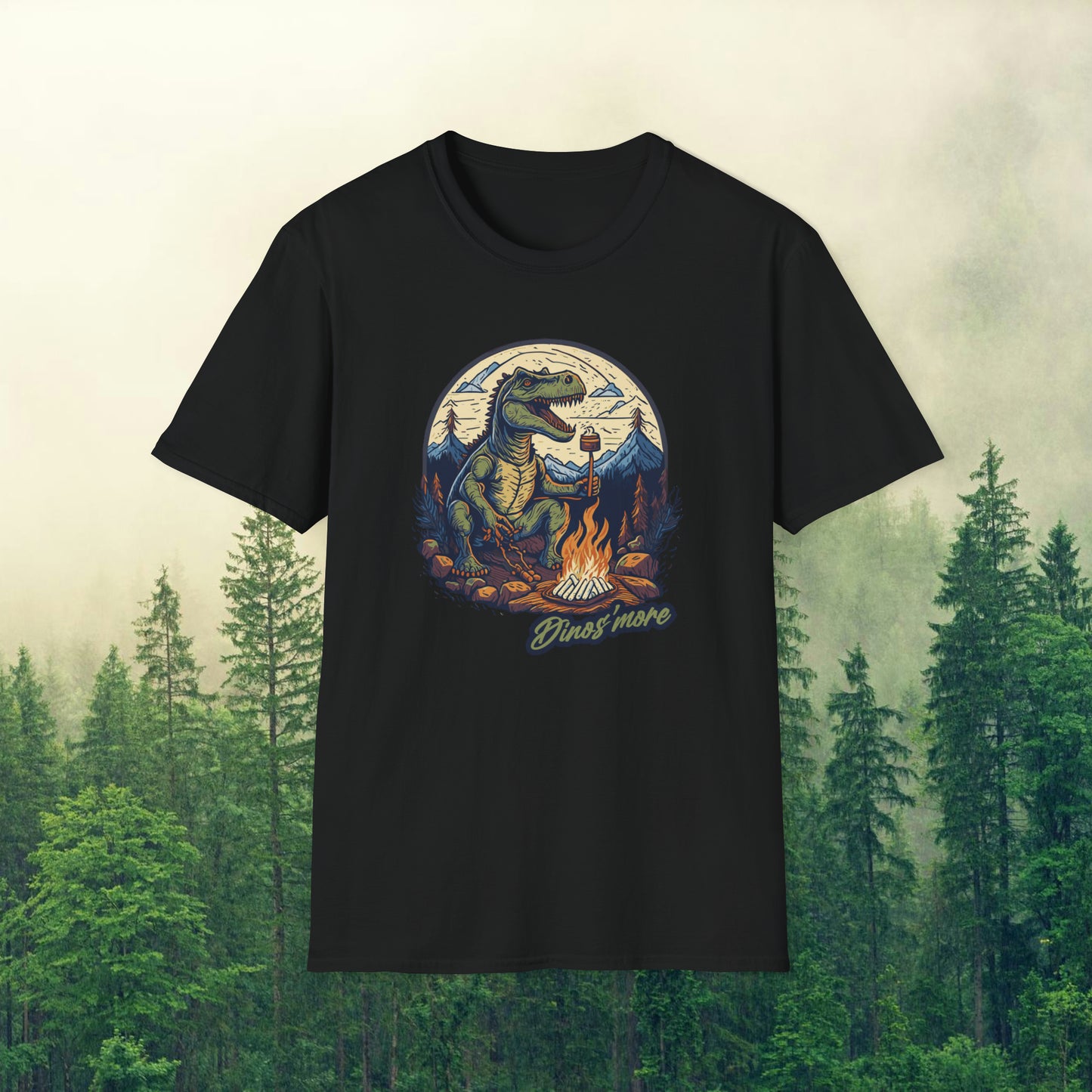 Jurassic Campfire - Sasquatchin' Adventure Tee