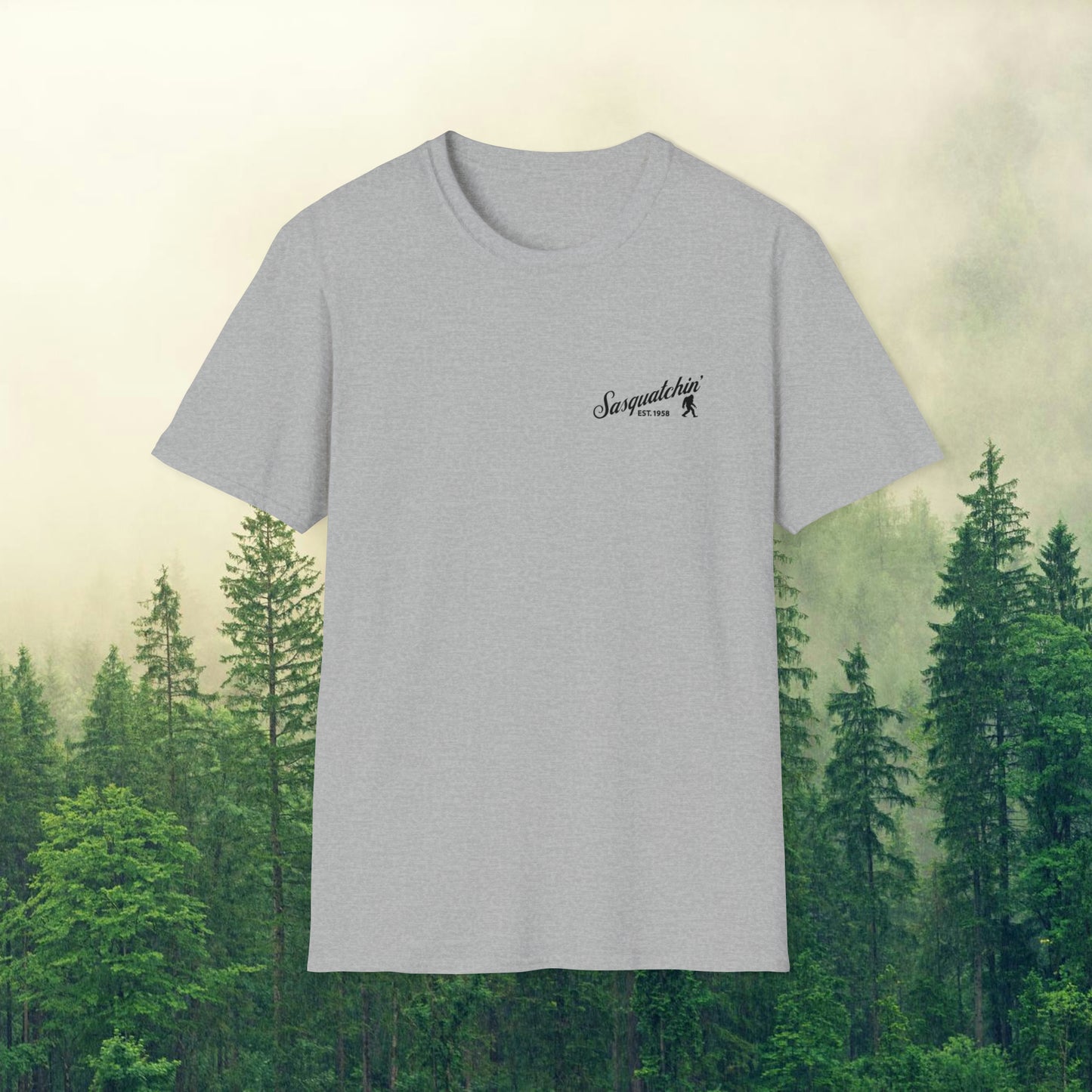 Sasquatchin' Est. 1958 Pocket Logo - Sasquatchin' Adventure Tee