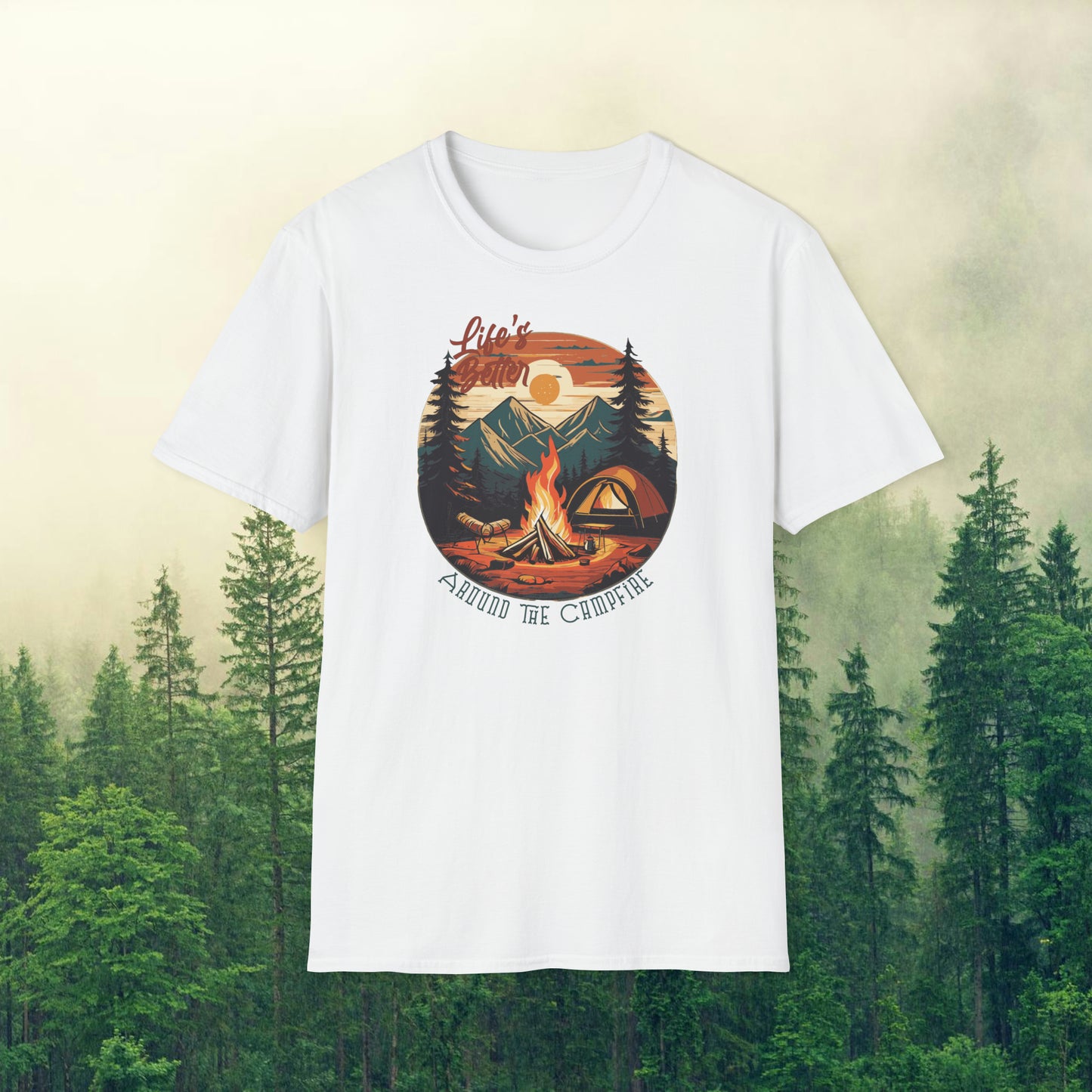 Campfire Life - Sasquatchin' Adventure Tee