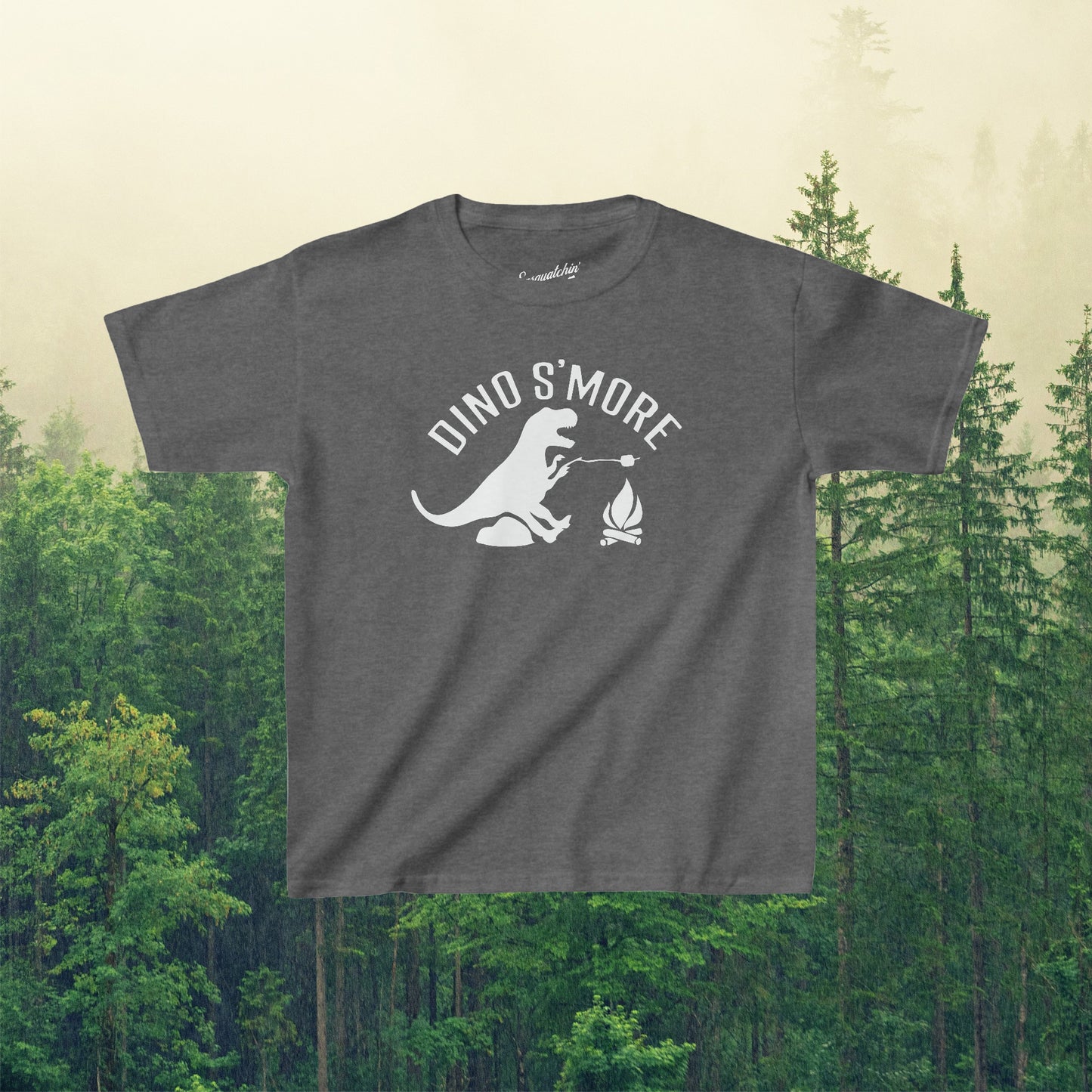 Dinosmore: Sasquatchin' Adventure Youth Tee