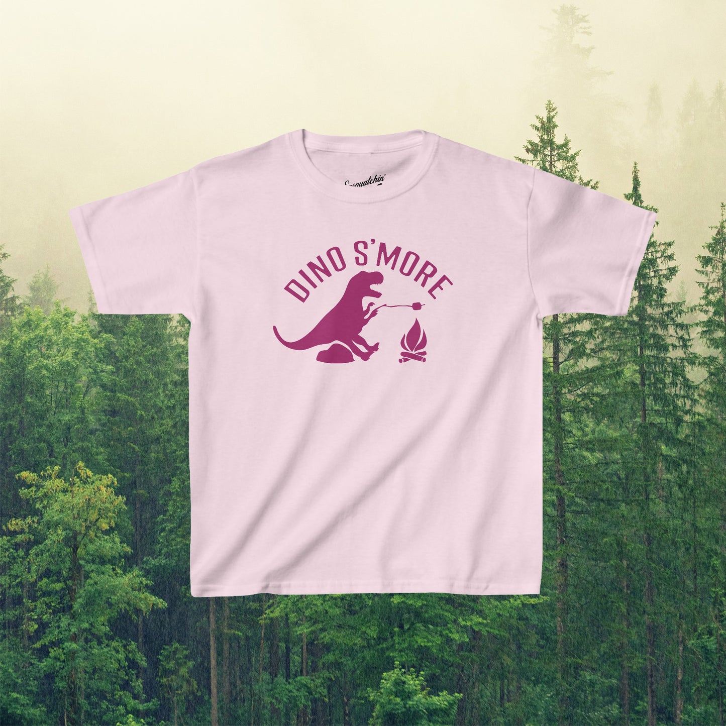 Dinosmore: Sasquatchin' Adventure Youth Tee